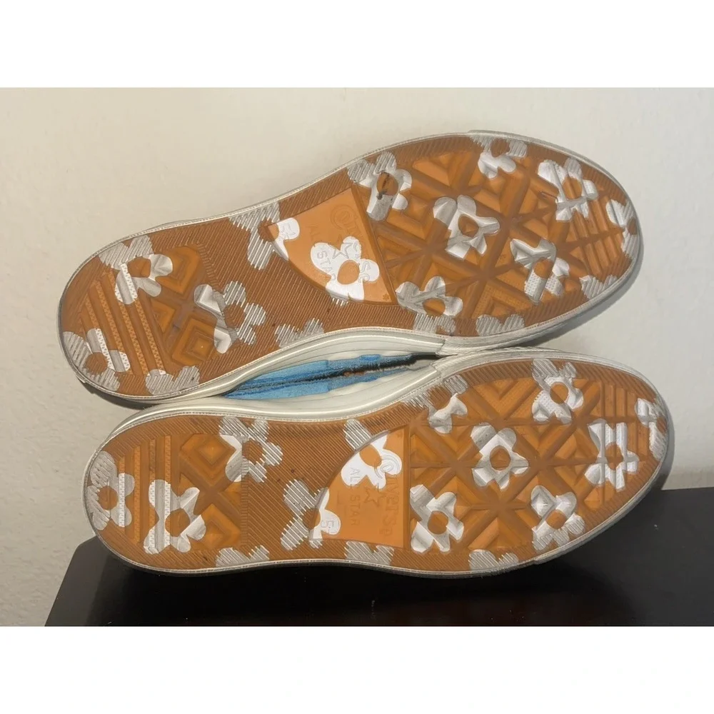 Golf Le Fleur Bachelor Blue One Star‎ Ox Converse, Mens Size 5.5